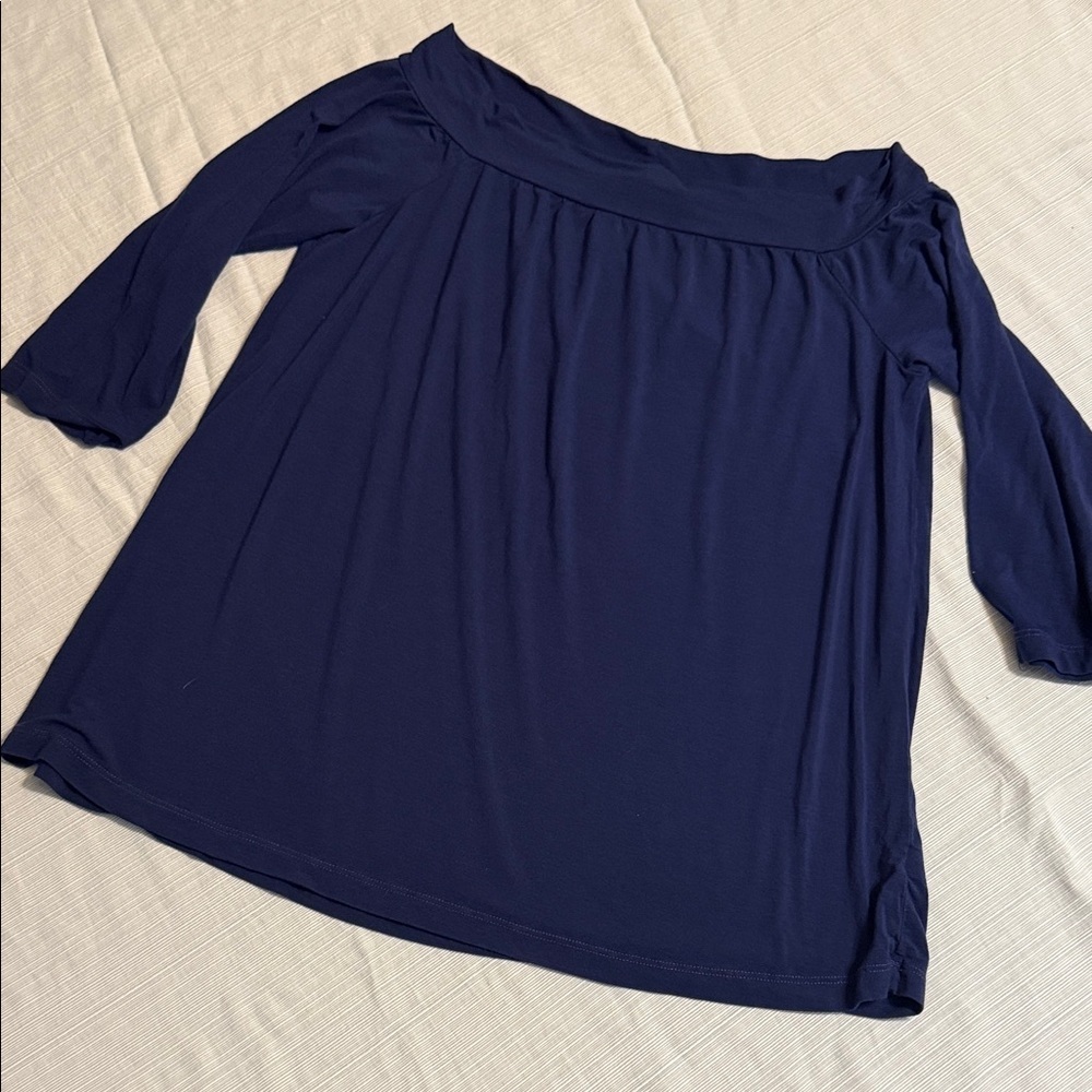 Michael Stars Navy Blue Blouse‎